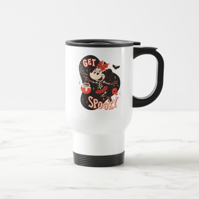 Minnie Mouse Get Spooky Travel Mug (Right)