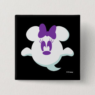 Minnie Mouse Ghost Button