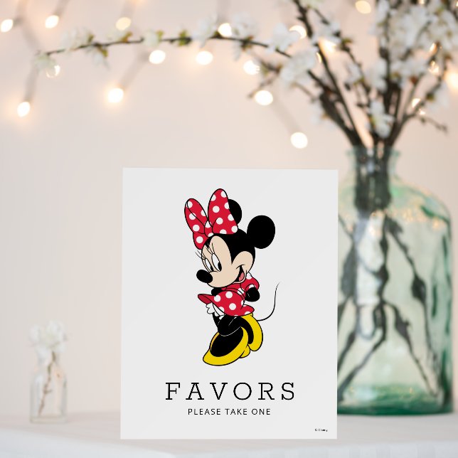 Minnie Mouse Girl Baby Shower Foam Board (In Situ (Wedding))