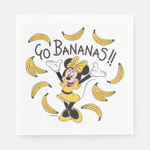 Minnie Mouse  Go Bananas Napkins