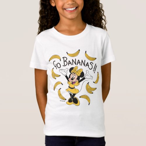 Minnie Mouse  Go Bananas T_Shirt