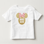 Minnie Mouse | Gold & Pink - Big Sis Baby Bodysuit Minnie Mouse | Gold & Pink - Big Sis Baby Bodysuit