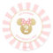 Minnie Mouse | Gold & Pink - Thank You