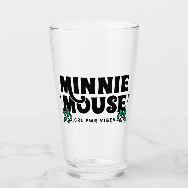 Minnie Mouse | GRL Power Vibes Glass (Front)