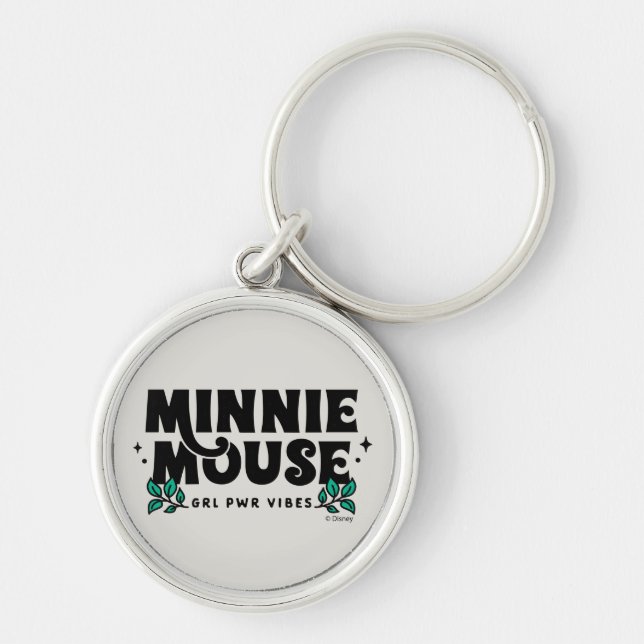 Minnie Mouse | GRL Power Vibes Keychain (Front)