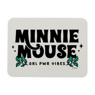 Minnie Mouse GRL Power Vibes Magnet