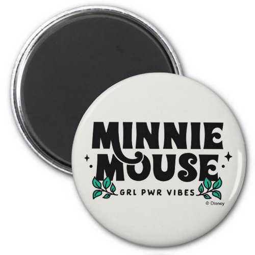 Minnie Mouse  GRL Power Vibes Magnet