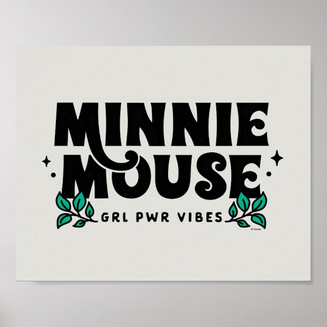 Minnie Mouse | GRL Power Vibes Poster (Front)