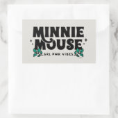 Minnie Mouse | GRL Power Vibes Rectangular Sticker (Bag)