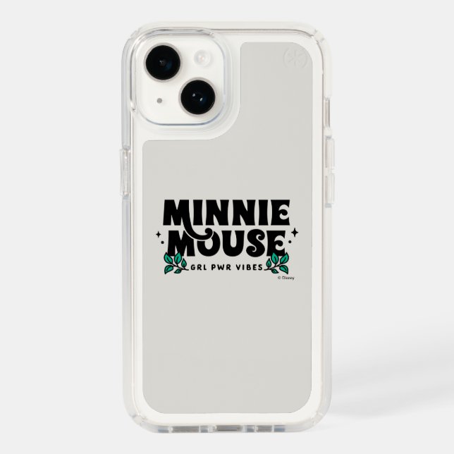 Minnie Mouse | GRL Power Vibes Speck iPhone Case (Front)