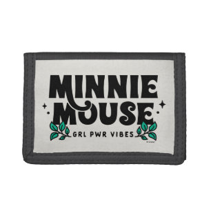 Minnie Mouse GRL Power Vibes Tri-fold Wallet
