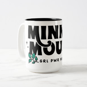 Minnie Mouse   GRL Power Vibes Two-Tone Coffee Mug