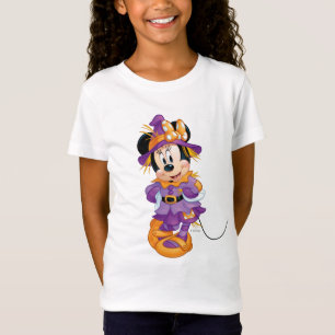 Minnie Mouse Halloween Scarecrow T-Shirt
