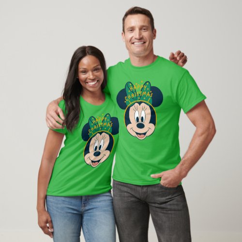 Minnie Mouse  Happy Christmas T_Shirt