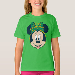 Minnie Mouse Happy Christmas T-Shirt