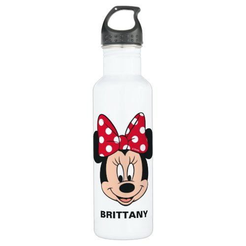 Minnie Mouse  Head Logo Stainless Steel Water Bottle