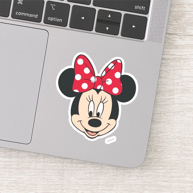 Minnie Mouse | Head Logo Sticker (Detail)