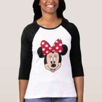 Minnie Mouse | Head Logo T-Shirt