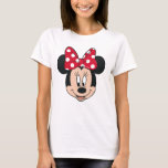 Minnie Mouse | Head Logo T-Shirt<br><div class="desc">Show off your love for Disney with this classic Minnie Mouse head logo t-shirt. Featuring Minnie’s iconic silhouette and signature bow,  this timeless design captures her playful charm. Perfect for Disney fans of all ages,  this t-shirt is a stylish and fun way to celebrate Minnie’s enduring magic.</div>