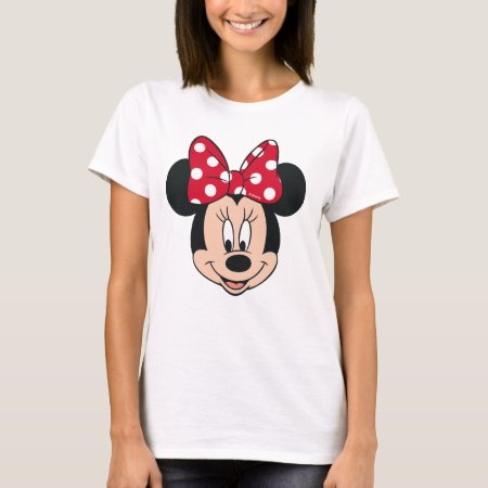 Minnie Mouse | Head Logo T-shirt