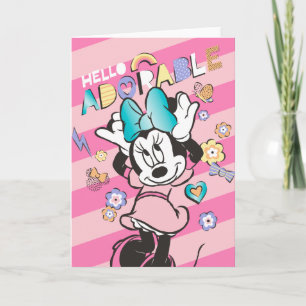 Minnie Mouse - Hello Adorable Card