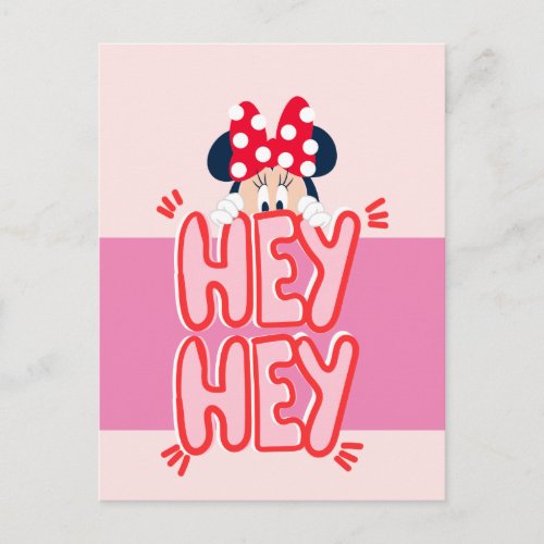 Minnie Mouse _ Hey Hey Postcard
