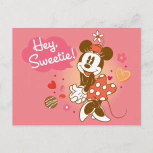 Minnie Mouse - Hey Sweetie! Postcard