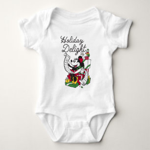 Minnie Mouse Holiday Delight Baby Bodysuit