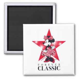 Minnie Mouse   Hollywood - Forever Classic Magnet