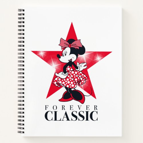 Minnie Mouse  Hollywood _ Forever Classic Notebook