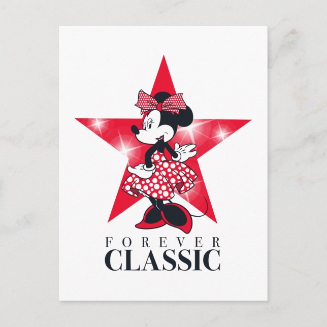 Minnie Mouse | Hollywood - Forever Classic Postcard (Front)