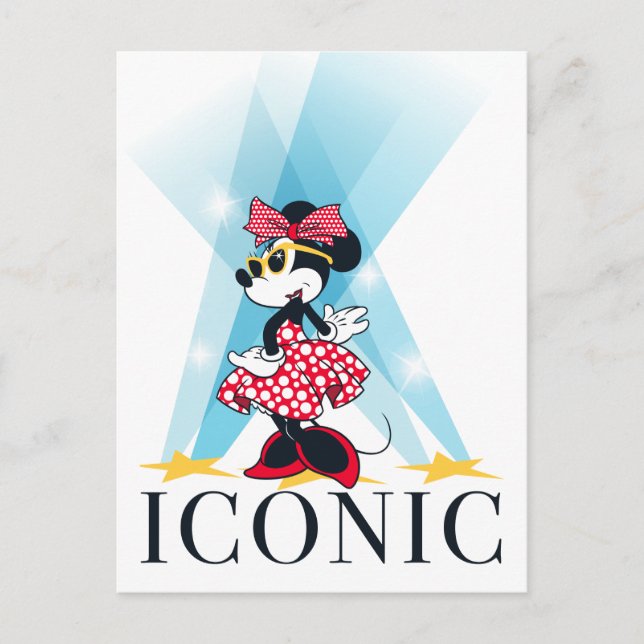 Minnie Mouse | Hollywood - Iconic Postcard (Front)