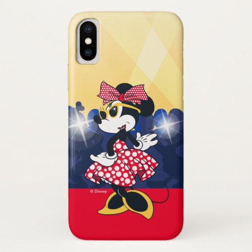 Minnie Mouse  Hollywoods Leading Lady iPhone X Case