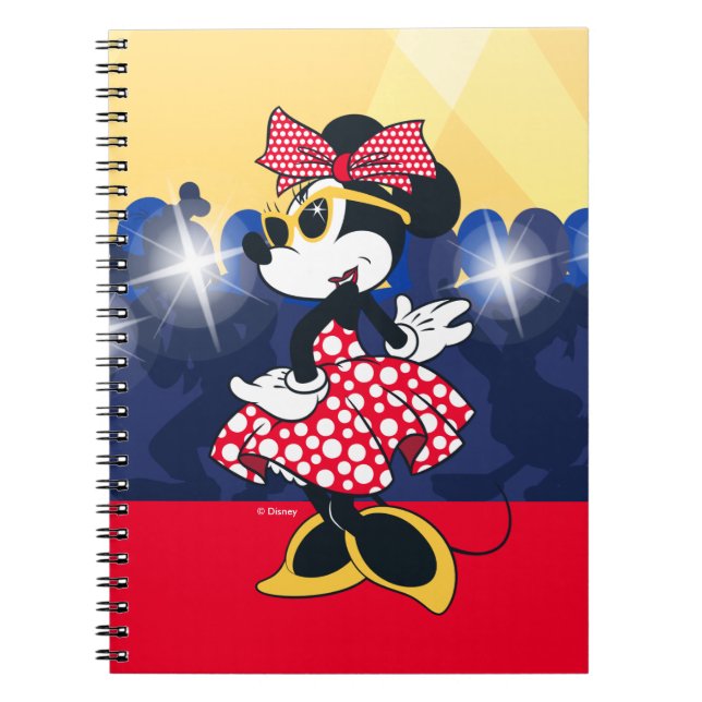 Minnie Mouse | Hollywood's Leading Lady Notebook (Front)