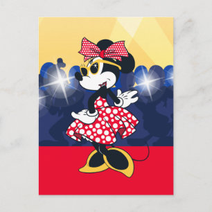 Minnie Mouse   Hollywood's Leading Lady Postcard