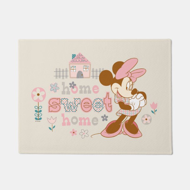 Minnie Mouse | Home Sweet Home Doormat (Front)