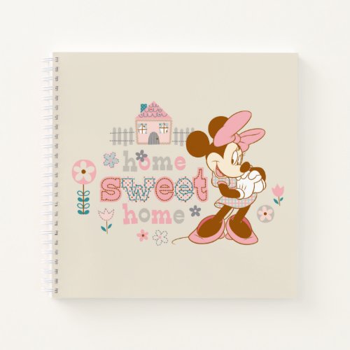 Minnie Mouse  Home Sweet Home Notebook