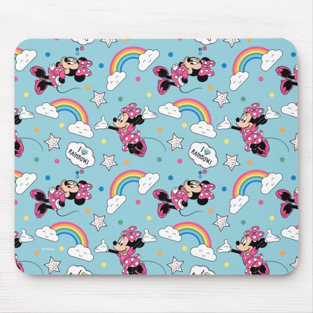 Minnie Mouse | I Love Rainbows Pattern Pad (Front)