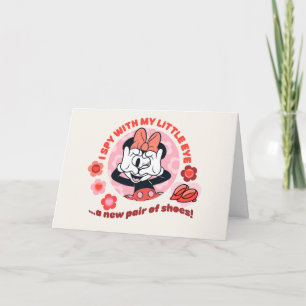 Minnie Mouse I Spy With My Little Eye… Card