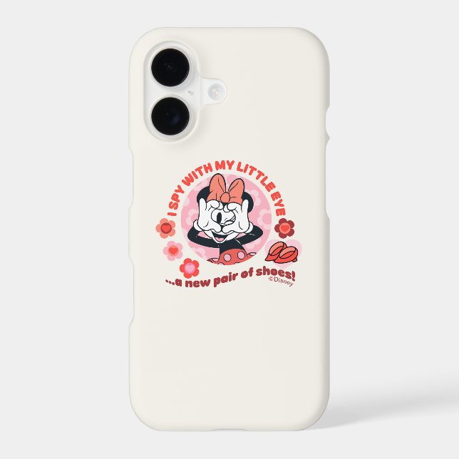 Minnie Mouse I Spy With My Little Eye… Case-Mate iPhone Case (Back)