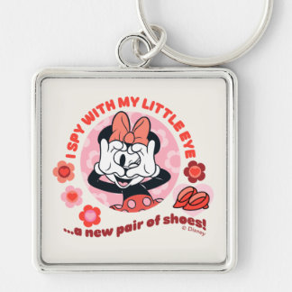 Minnie Mouse I Spy With My Little Eye… Keychain