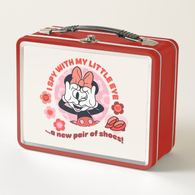 Minnie Mouse I Spy With My Little Eye… Metal Lunch Box (Front)