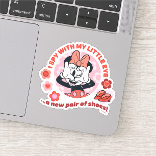 Minnie Mouse I Spy With My Little Eye… Sticker