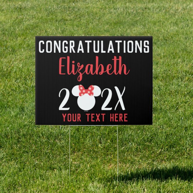 Minnie Mouse Icon | Graduation Sign (Insitu)
