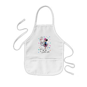 Minnie Mouse   I'm A Llama Fun Kids' Apron