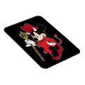 Minnie Devil Minnie Mouse in Devil Costume Magnet | Zazzle