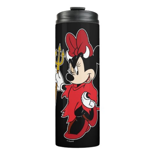 Minnie Mouse in Devil Costume Thermal Tumbler