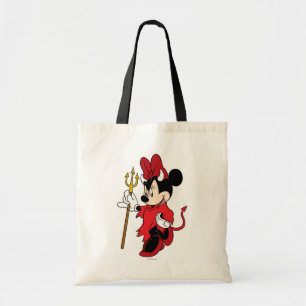 Minnie Mouse in Devil Costume Tote Bag