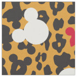 Minnie Mouse | Leopard Pattern 2 Fabric