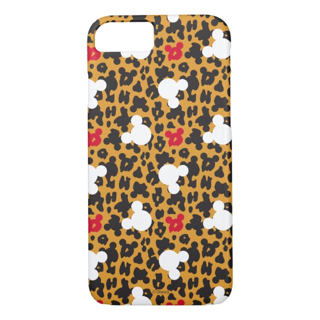 Minnie Mouse | Leopard Pattern Case-Mate iPhone Case (Back)